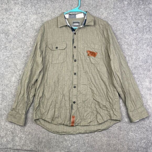 TRANSITION HUCKIT flannel shirt Men's Large Workwear Mechanic Soft - Picture 1 of 8